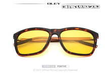 Load image into Gallery viewer, OLEY Men Polarized Night Driving Sunglasses