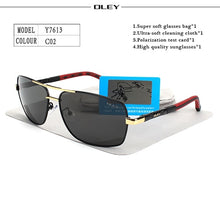 Load image into Gallery viewer, OLEY Brand Polarized Sunglasses Men New