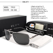 Load image into Gallery viewer, OLEY Brand Polarized Sunglasses Men New