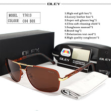 Load image into Gallery viewer, OLEY Brand Polarized Sunglasses Men New