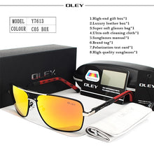 Load image into Gallery viewer, OLEY Brand Polarized Sunglasses Men New