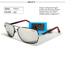 Load image into Gallery viewer, OLEY Brand Polarized Sunglasses Men New