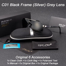 Load image into Gallery viewer, SPOLV New Fashion Men Polarized Sunglasses Retro