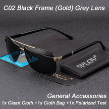 Load image into Gallery viewer, SPOLV New Fashion Men Polarized Sunglasses Retro