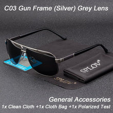 Load image into Gallery viewer, SPOLV New Fashion Men Polarized Sunglasses Retro