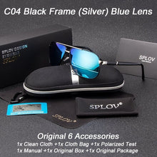 Load image into Gallery viewer, SPOLV New Fashion Men Polarized Sunglasses Retro