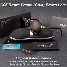 Load image into Gallery viewer, SPOLV New Fashion Men Polarized Sunglasses Retro