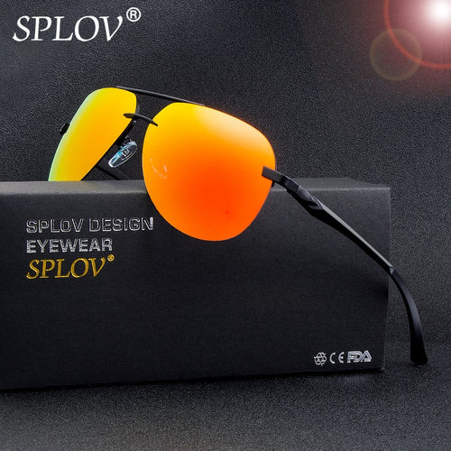 SPLOV Aluminum Magnesium Polarized Sunglasses