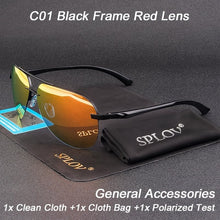 Load image into Gallery viewer, SPLOV Aluminum Magnesium Polarized Sunglasses