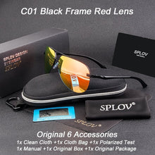 Load image into Gallery viewer, SPLOV Aluminum Magnesium Polarized Sunglasses
