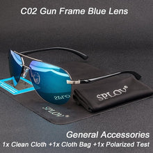Load image into Gallery viewer, SPLOV Aluminum Magnesium Polarized Sunglasses