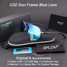 Load image into Gallery viewer, SPLOV Aluminum Magnesium Polarized Sunglasses