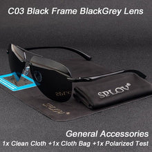 Load image into Gallery viewer, SPLOV Aluminum Magnesium Polarized Sunglasses