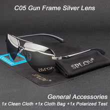 Load image into Gallery viewer, SPLOV Aluminum Magnesium Polarized Sunglasses