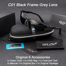 Load image into Gallery viewer, SPLOV Aluminum Magnesium Polarized Sunglasses