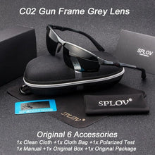 Load image into Gallery viewer, SPLOV Aluminum Magnesium Polarized Sunglasses