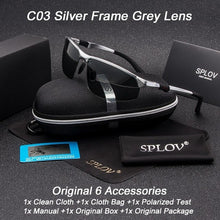 Load image into Gallery viewer, SPLOV Aluminum Magnesium Polarized Sunglasses
