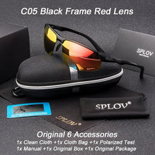 Load image into Gallery viewer, SPLOV Aluminum Magnesium Polarized Sunglasses