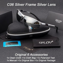 Load image into Gallery viewer, SPLOV Aluminum Magnesium Polarized Sunglasses