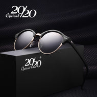 Retro Rivet Polarized Sunglasses Classic Brand Designer Unisex