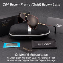 Load image into Gallery viewer, SPLOV 2018 New Fashion Polarized Sunglasses