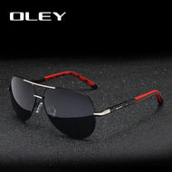 OLEY Brand Men Vintage Aluminum Polarized