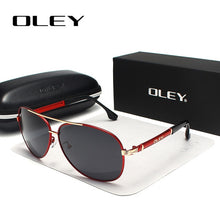 Load image into Gallery viewer, OLEY Brand Sunglasses Men Polarized