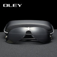 OLEY Brands Aluminum Polarized Driving Sunglasses