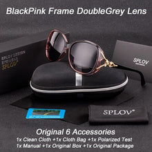 Load image into Gallery viewer, SPLOV Retro Women Polarized Sunglasses