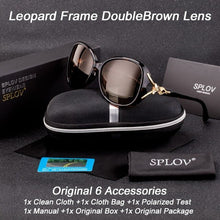 Load image into Gallery viewer, SPLOV Retro Women Polarized Sunglasses
