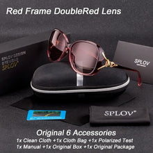 Load image into Gallery viewer, SPLOV Retro Women Polarized Sunglasses