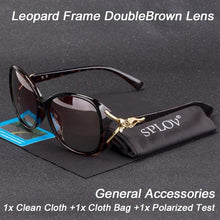 Load image into Gallery viewer, SPLOV Retro Women Polarized Sunglasses