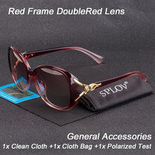 Load image into Gallery viewer, SPLOV Retro Women Polarized Sunglasses