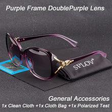 Load image into Gallery viewer, SPLOV Retro Women Polarized Sunglasses