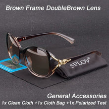 Load image into Gallery viewer, SPLOV Retro Women Polarized Sunglasses