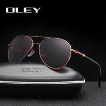 Load image into Gallery viewer, OLEY Brand Classic Pilot Polarized Sunglasses