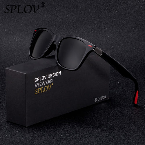 SPLOV Classic Square Polarized Sunglasses