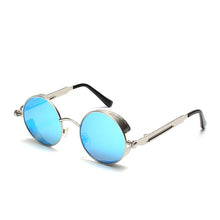 Load image into Gallery viewer, OLEY Brand Metal Round Steampunk Sunglasse
