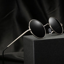 Load image into Gallery viewer, Polarized Vintage Retro Round Sunglasses