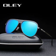 OLEY Brand Aluminum magnesium Polarized Sunglasses