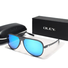 Load image into Gallery viewer, OLEY Brand Aluminum magnesium Polarized Sunglasses