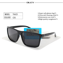 Load image into Gallery viewer, OLEY Polarized Men Sunglasses brand designer