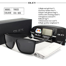 Load image into Gallery viewer, OLEY Polarized Men Sunglasses brand designer