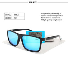 Load image into Gallery viewer, OLEY Polarized Men Sunglasses brand designer