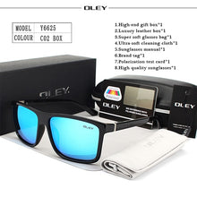Load image into Gallery viewer, OLEY Polarized Men Sunglasses brand designer
