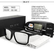 Load image into Gallery viewer, OLEY Polarized Men Sunglasses brand designer
