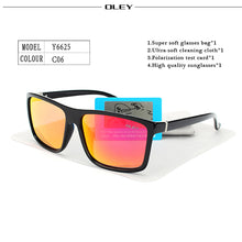 Load image into Gallery viewer, OLEY Polarized Men Sunglasses brand designer
