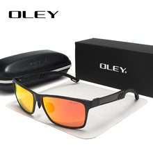 Load image into Gallery viewer, OLEY Men Polarized Sunglasses Aluminum Magnesium