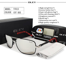 Load image into Gallery viewer, OLEY Brand Men Aluminum Sunglasses