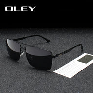 OLEY Brand Polarized Sunglasses Men Fashion Classic